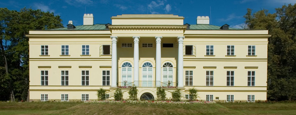 Obrázek nového zámku v Kostelci nad Orlicí